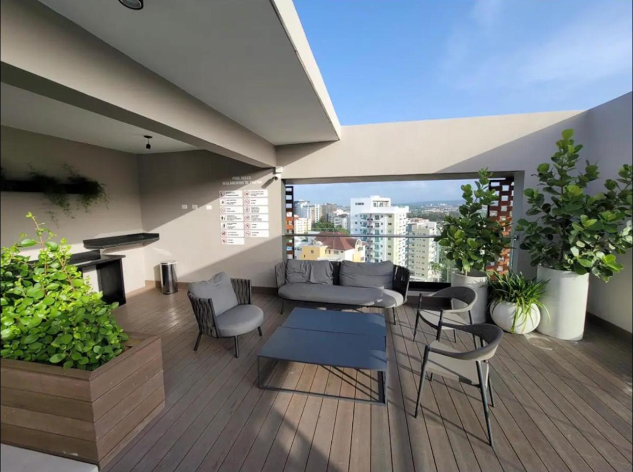 Modern Luxury Condo With Rooftop Pool & Gym Santiago De Los Caballeros Esterno foto