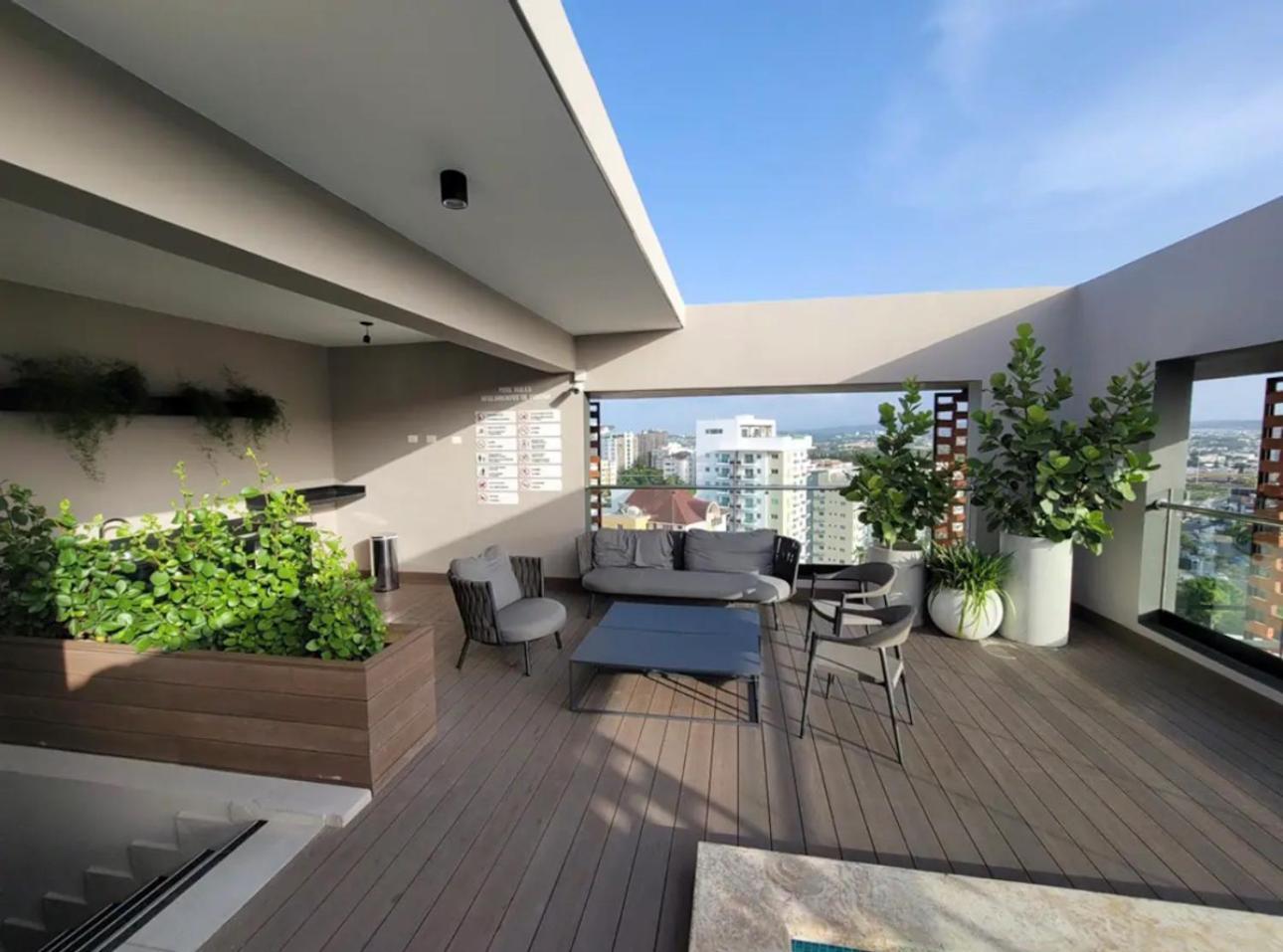 Modern Luxury Condo With Rooftop Pool & Gym Santiago De Los Caballeros Esterno foto